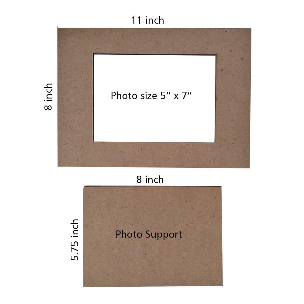  Set of 25 Frames MDF Frame of 8x11 Inches